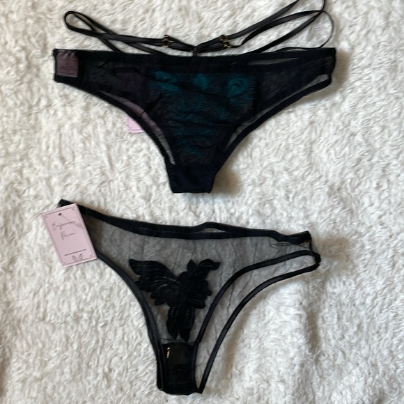 Bundle of 2 NWT Empress Mimi panties honey bunny and majestic peacock - Picture 6 of 6